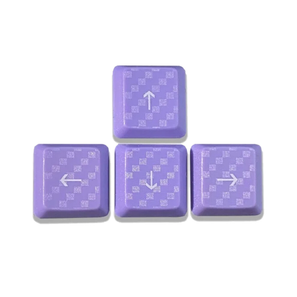 Elegant Carbonfibered Pattern Keycaps Set For G813 G913 G913tkl Gaming Arrowkeys Purple 7695001170383