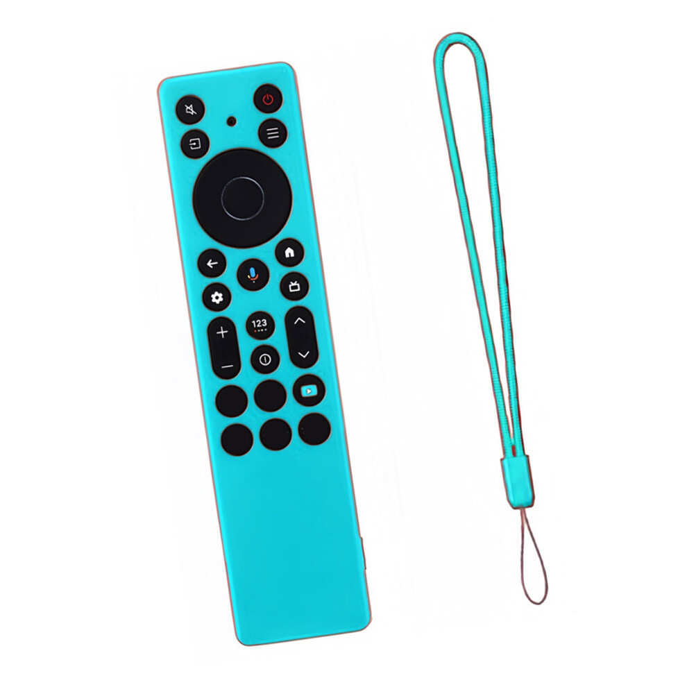 Shockproof Silicone Remote Case Sleeve Protector With Lanyard For Rc923a Fmb1 Light/Blue 7695001246729