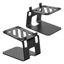 Sturdy Metal Desktop Speaker Stand 2PCS Anti Vibration Improve Sound Quality Type A