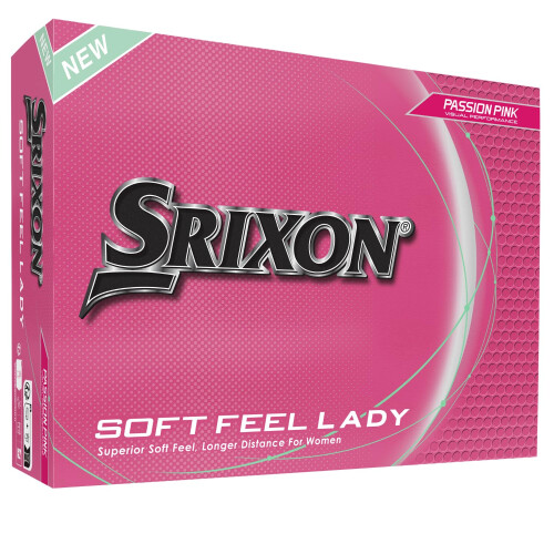 Srixon SOFT FEEL LADY Golf ball for ladies |Low compression and easy