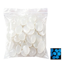 100Pcs Bright Luminescent Stone For Creative Projects And Home Decoration White