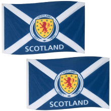 2PCS World Cup Football 2026 Scotland Flag 3x5 Ft Ideal for World Cup