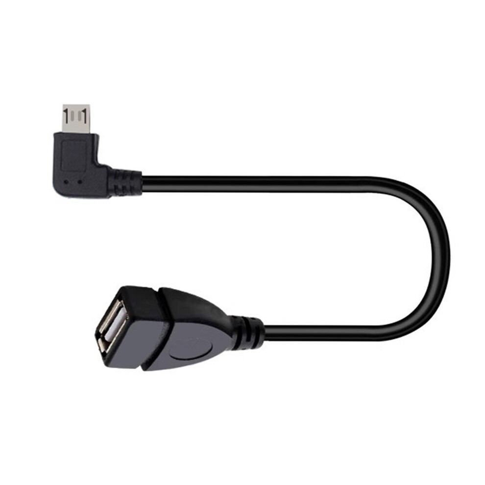 Portable Angled Otg Converter For Seamless Device Linking Usb To Usb Cord Right Side 7695001248327