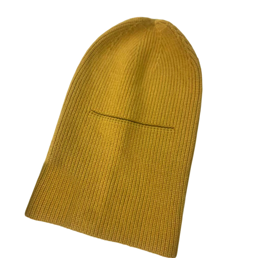 Soft Balaclava Ski Face Mask Hat For Snowboarding Hiking And Winter Daily Wear Turmeric