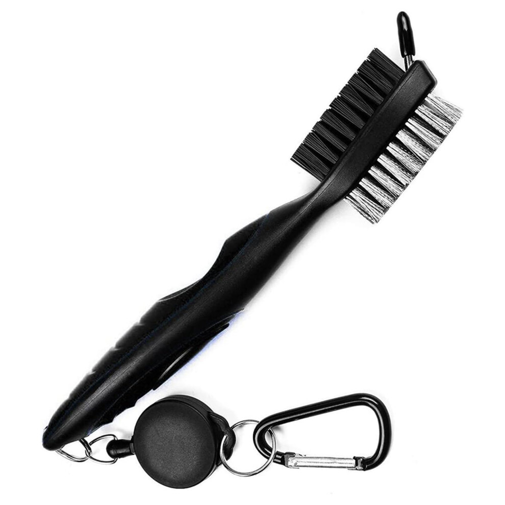 Photos - Golf  Club Cleaning Brush and Groove Cleaner with Retractable Clip,