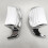 Punta Parafango Anteriore Posteriore Cromata per  Electra Glide Road King Heritage Softail 3