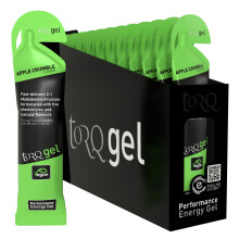 TORQ Running Gels with Electrolytes - 2:1 Maltodextrin: Fructose for