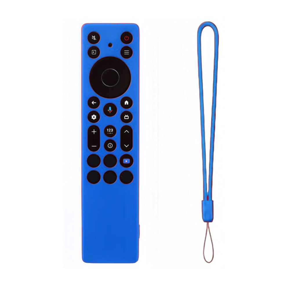 Textured Grip Tv Controller Case Flexible Silicone Cover For Rc923a Fmb1/Rc813a Blue 7695001247061