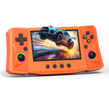 Lightweight Retro Handheld Game Console Build-in 4000mAh Battery Open Source Orange