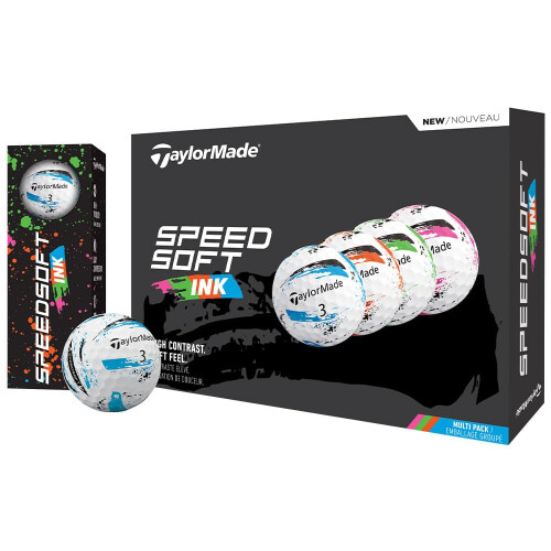 TaylorMade Golf Speed Soft Ink Multi-Pack Golf