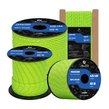 Abma Cord Paracord 3mm 15m 100% Nylon Rope Type II 3 Strands