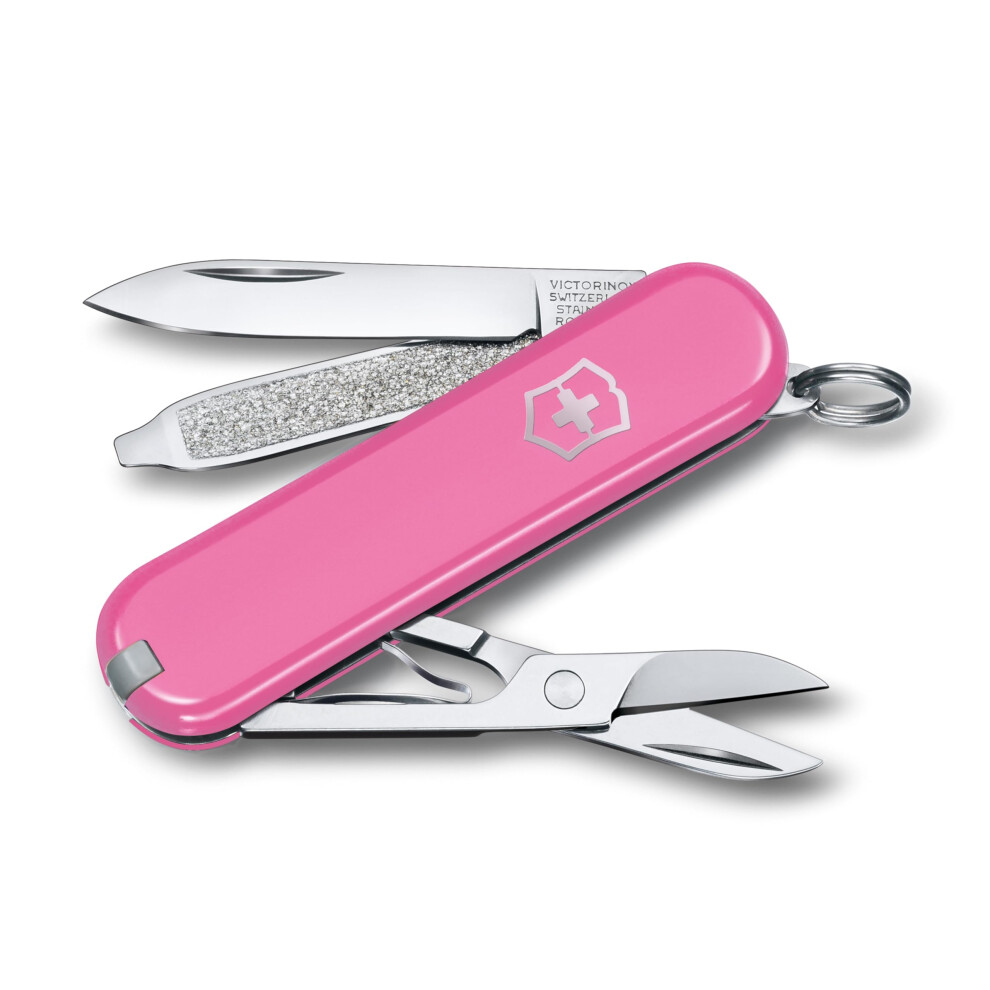 Victorinox Classic Sd Mini Swiss Army Knife, Camping Pocket Knives, 7