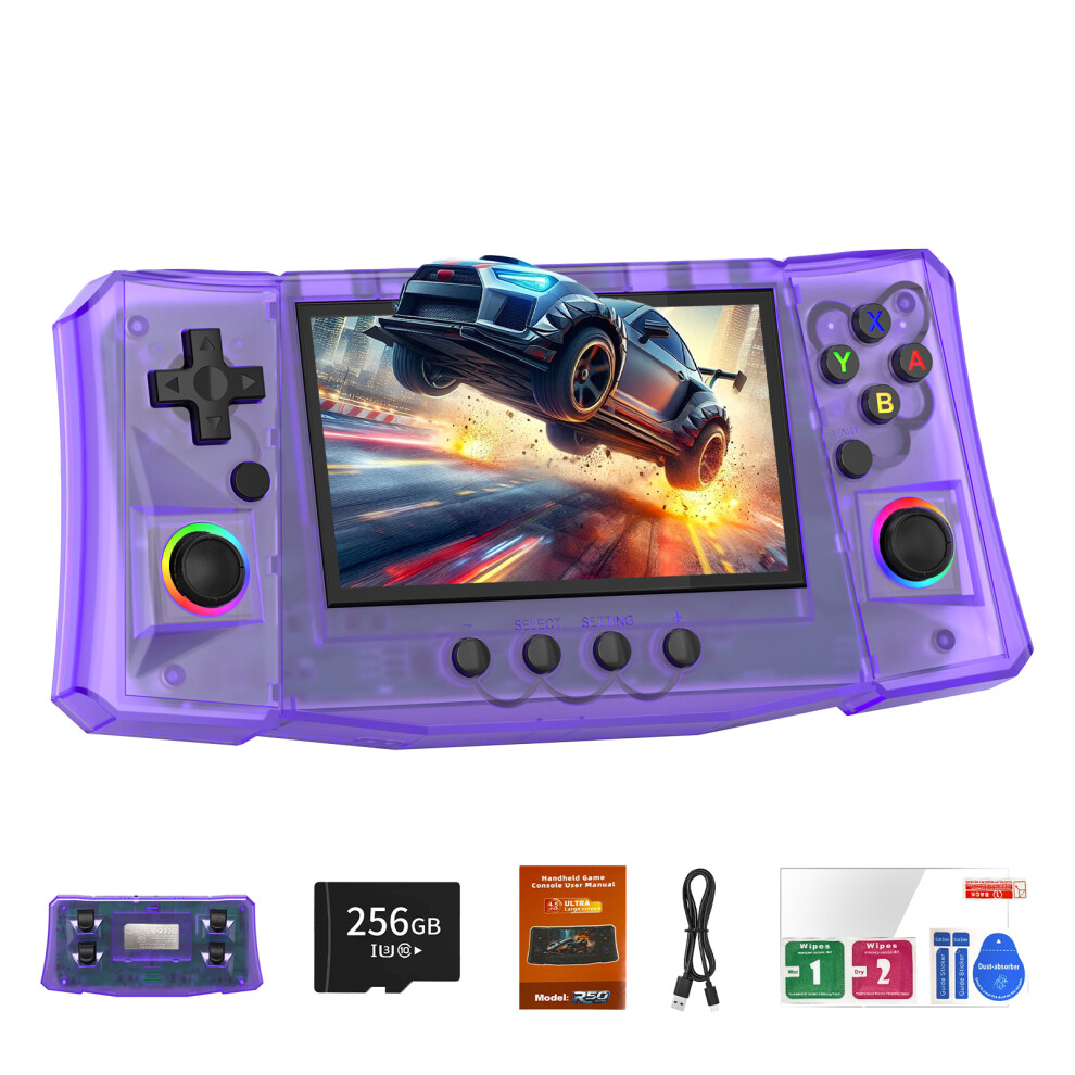 Handheld Game Console Feature Open Source Experience Hall Joysticks Effect Lavender 7695001184427