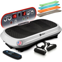 LifePro Waver Vibration Plate – Full Body Workout Fitness Machine – White