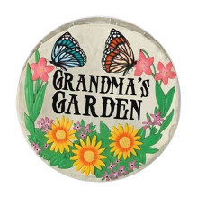 Durable Resin Stepping Pads For Balcony Garden Paths Terraces And Butterfly letters