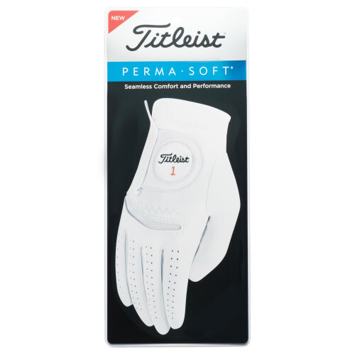 Titleist Perma-Soft Golf Glove, Men's, Right Hand (Left Hand Golfer),