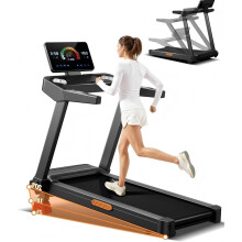Foldable Treadmill 180KG Weight Capacity 3.5HP Treadmills for Home with 20% Manual Incline and Handle Heart Rate Tracking Support Running Machine Fol