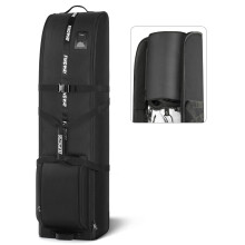 Findway Golf Travel Bag with Wheels, Waterproof, 900D Heavy-Duty Oxford, Premium Padded Flight Case with Removable Pad for Airline Club Protection