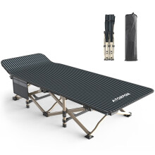 ATORPOK SHOP Camp Beds for Adults Comfortable, Tent Folding Cot for Sleeping, Lightweight Folding Bed with Carry Bag Supports 450 lbs