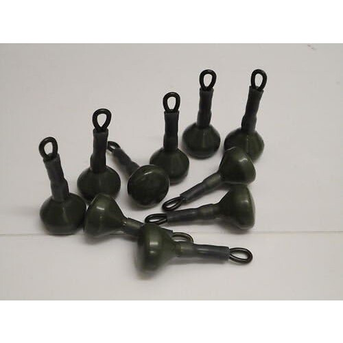 TMC Pack of 10 x 20 Gram quality coated back Weights. Secure Clip.