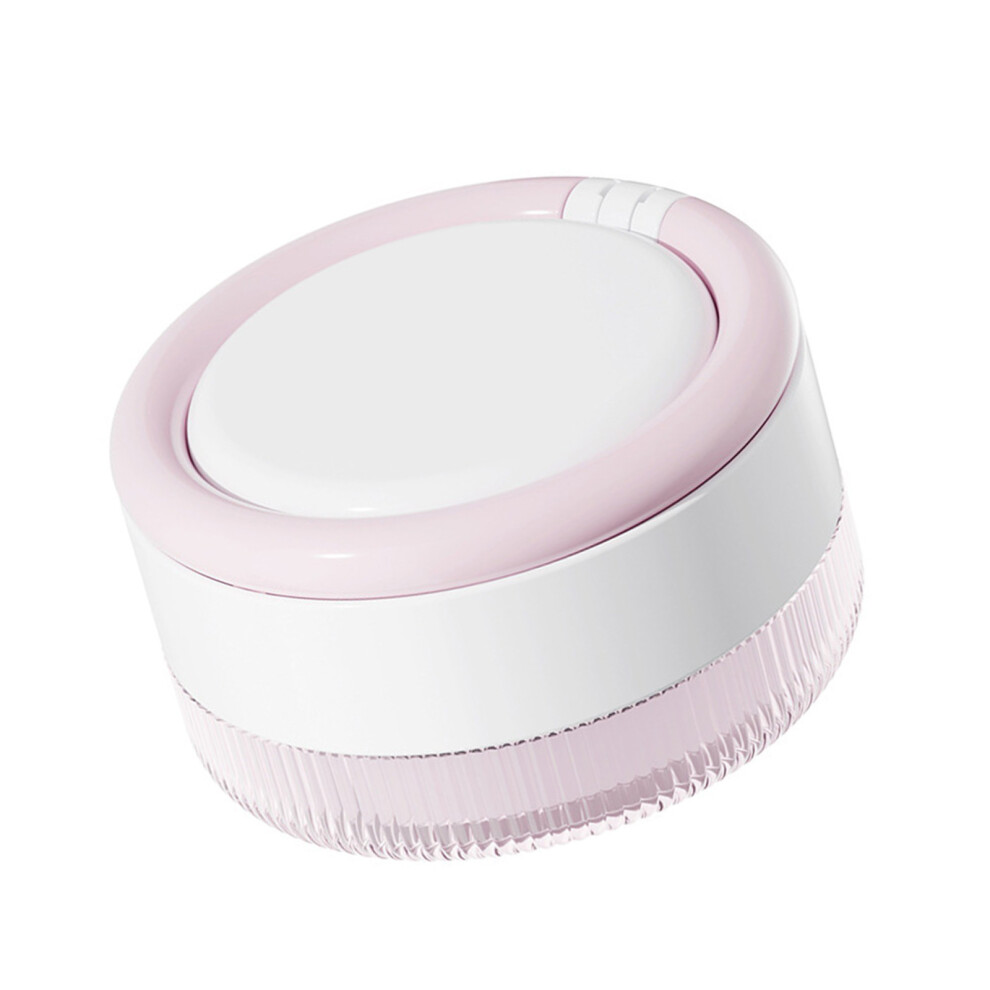 Small Retainer Case Plastic Soaking Tray For Dentures And Orthodontic Devices Pink