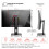 Gawfolk 27 inch IPS PC Screen, 4K Gaming Computer Monitors 160Hz 6