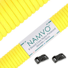 Namvo Mil Spec Type III Nylon Parachute Cord, 9 Inner Strands Strong