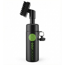 GOLF GROOVY Premium Golf Club Cleaner, Groove Cleaning Brush, Built