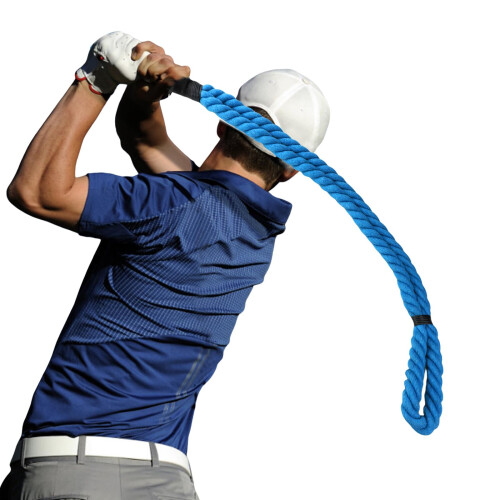Golf Rope Swing Trainer Golf Swing Training Aid- Improve Swing Speed,
