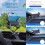 Universal Car Holder Rack With Auto Lock Mechanism Plastic Single Hand Operation 2 7