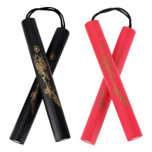 ZDNT 2 Pairs Foam Nunchucks,Safety Practice Nunchaku with