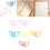 Vibrant Dolphin Design Metal Clips Bulk Set for Document Schoolwork Decoration Pink 3