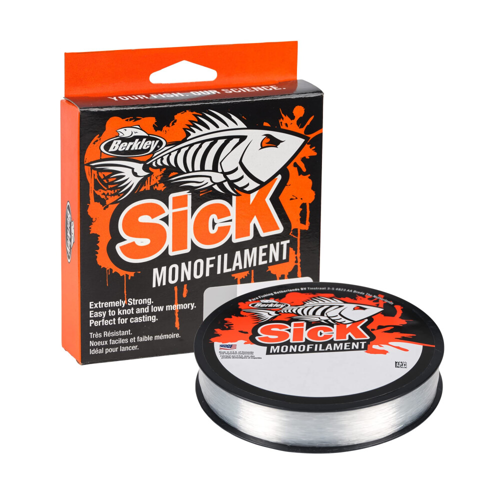 Photos - Fishing Swivel / Snap / Leader Berkley Sick Nylon Fishing Line - Strong Tension Monofilament Fishing 