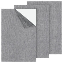 AHQiZFX 3Pcs Grey Canvas Repair Patch, 812 Inch Canvas Repair Tape,