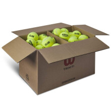 Wilson Tennis balls Triniti, 72 balls, cardboard 100% recyclable,