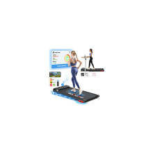 BLACK LORD Walking Pad with 9% Incline, Portable Under Desk