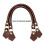 Practical Handbag Handle Replacement PU Leather Multiple Color Option White 4