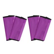 Set of 4 Breathable Mesh Horse Fly Boot Leg Covers Ensure Airflows And Comfort Purple