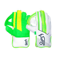 Kookaburra LC 4.0 Wicket Keeping Glove - Junior, lime & black