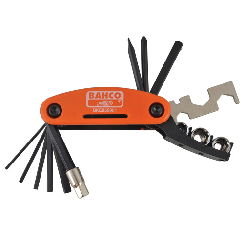 Bahco Bahco Multi Bike Pocket Tool, Compact Multi‑Function Repair Tool with