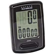 CatEye Velo Wireless Cycle Computer: Wireless, compact, tracks Speed