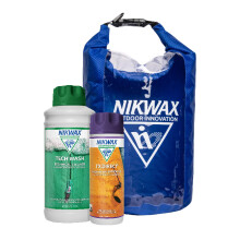 Nikwax Outdoor Protection Kit - cleaning and waterproofing for