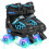 Adjustable Kids Roller Skates with Light Up Wheels, Fun Illuminating 1