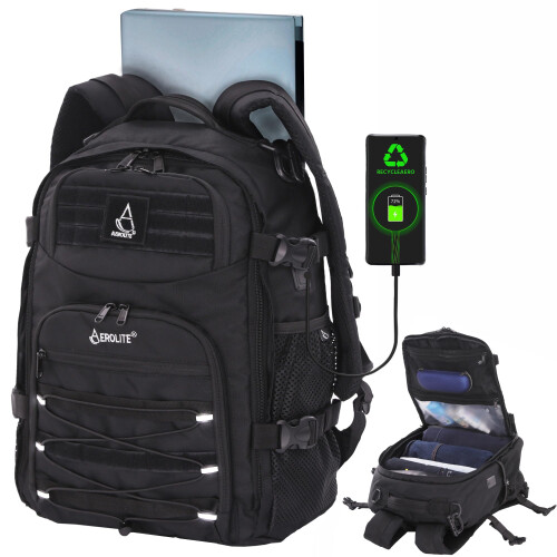 Aerolite Aerolite 45x36x20cm Easyjet Maximum 32L Tactical Backpack