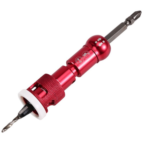 For Drill Presses Low Friction Depth Stop Drill Bits Carbide Tipped Countersink Drill Bits for Precise Countersinking B