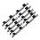 10Pcs Concealed Stair Stringer Hangers Stringer Mounting Upgrades for 2X12 1