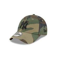 New Era League Essential 9forty NY Cap, green camouflage - black, 1