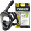 Cressi CRESSI Java Full Face Mask Black/Black L/Xl-Full Face Compact Fit 1