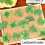 4 Pack Reusable Leaf Design Stick Note Notepads Set Friendly Paper Write Pad 4