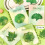 4 Pack Reusable Leaf Design Stick Note Notepads Set Friendly Paper Write Pad 10